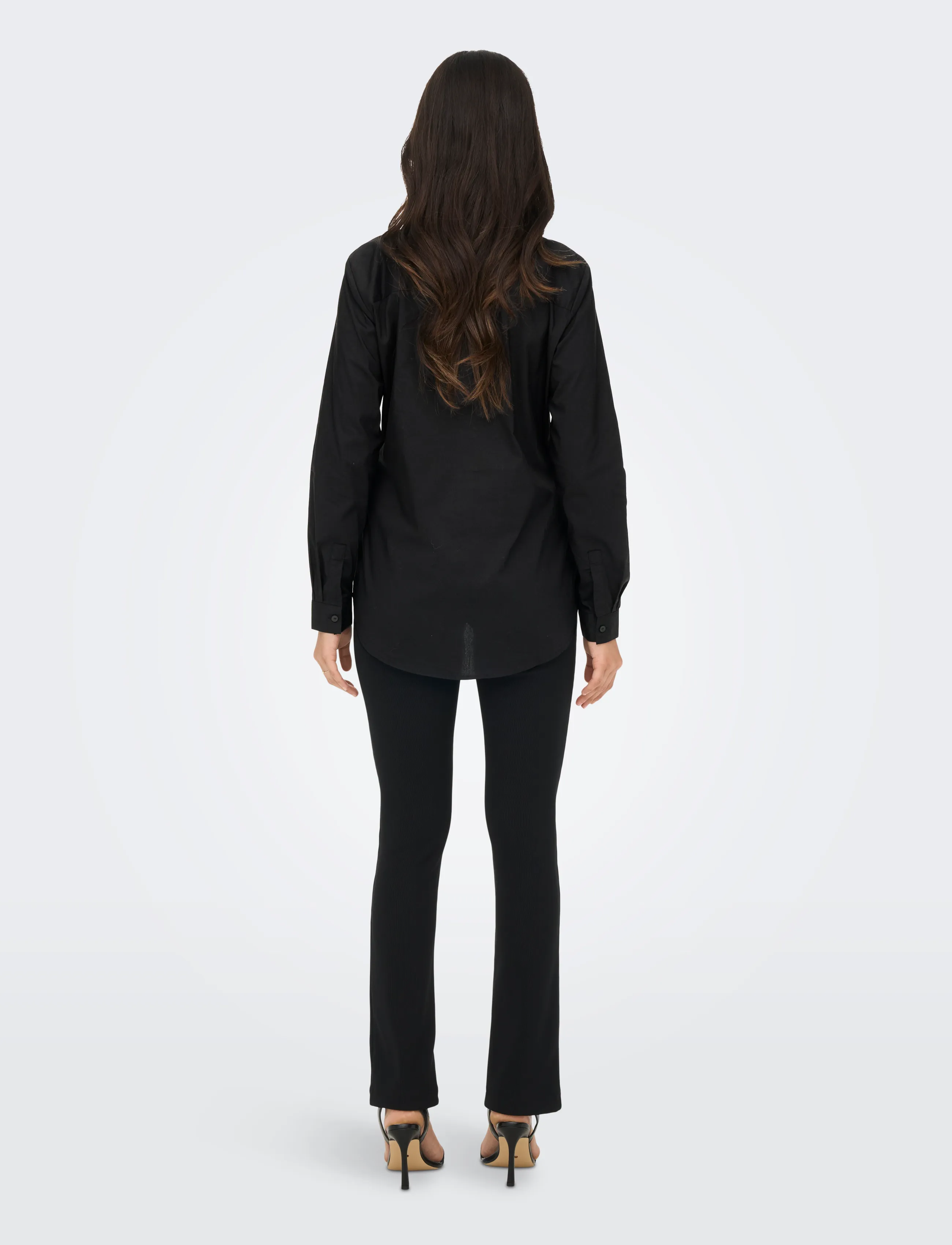 JDY - JDYMIO L/S SHIRT WVN NOOS - long-sleeved shirts - black - 3