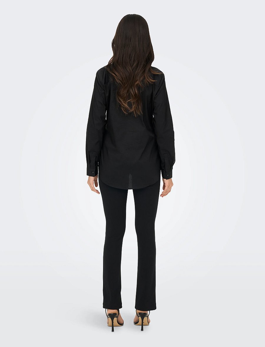 JDY - JDYMIO L/S SHIRT WVN NOOS - langärmlige hemden - black - 3