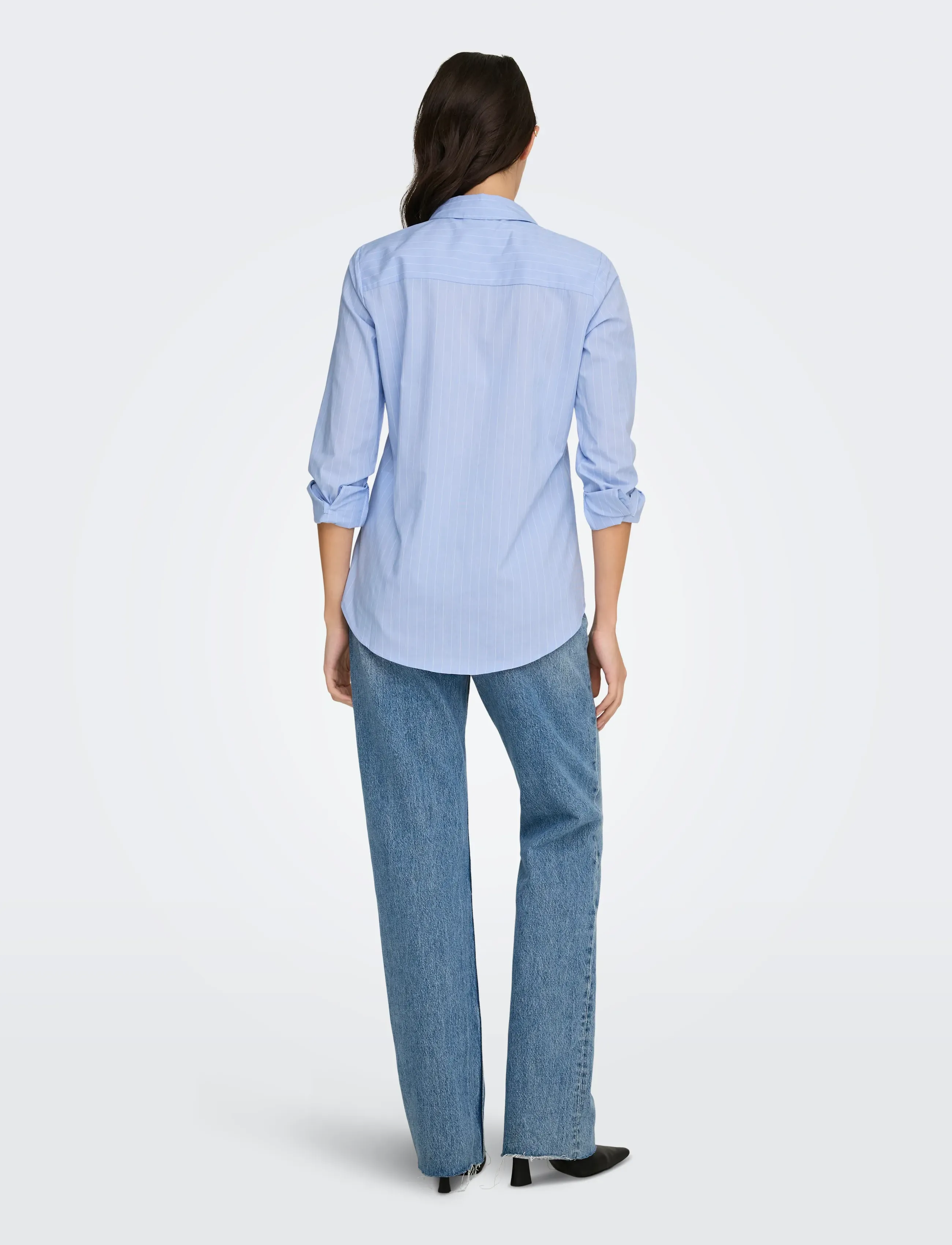 JDY - JDYMIO L/S SHIRT WVN NOOS - overhemden met lange mouwen - cashmere blue - 3