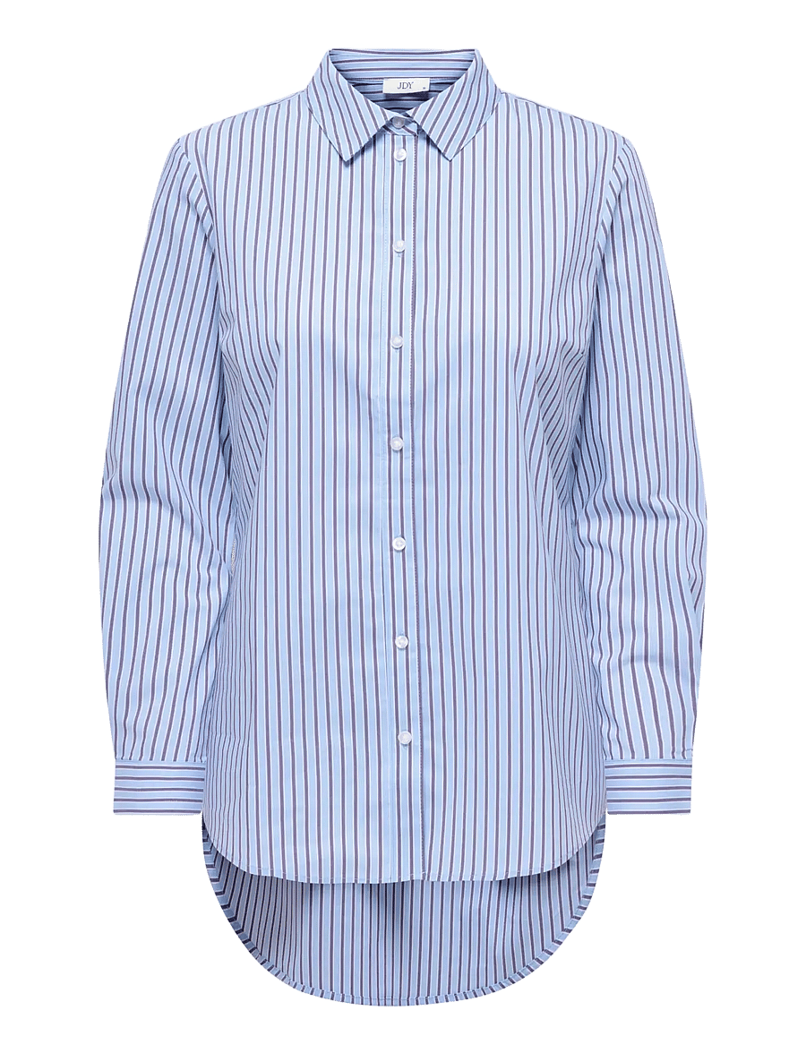 JDY - JDYMIO L/S SHIRT WVN NOOS - langærmede skjorter - cashmere blue - 1