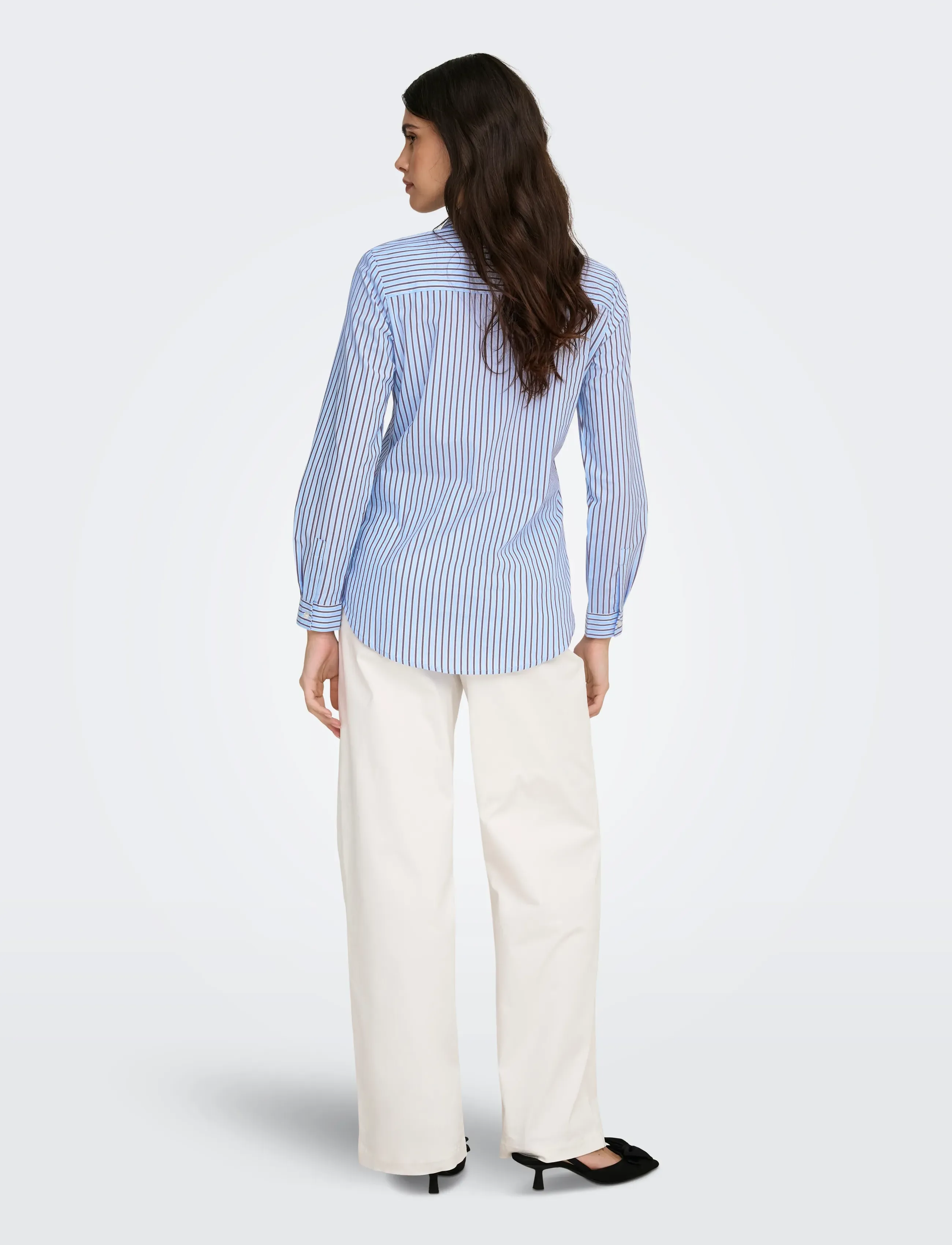JDY - JDYMIO L/S SHIRT WVN NOOS - langærmede skjorter - cashmere blue - 3
