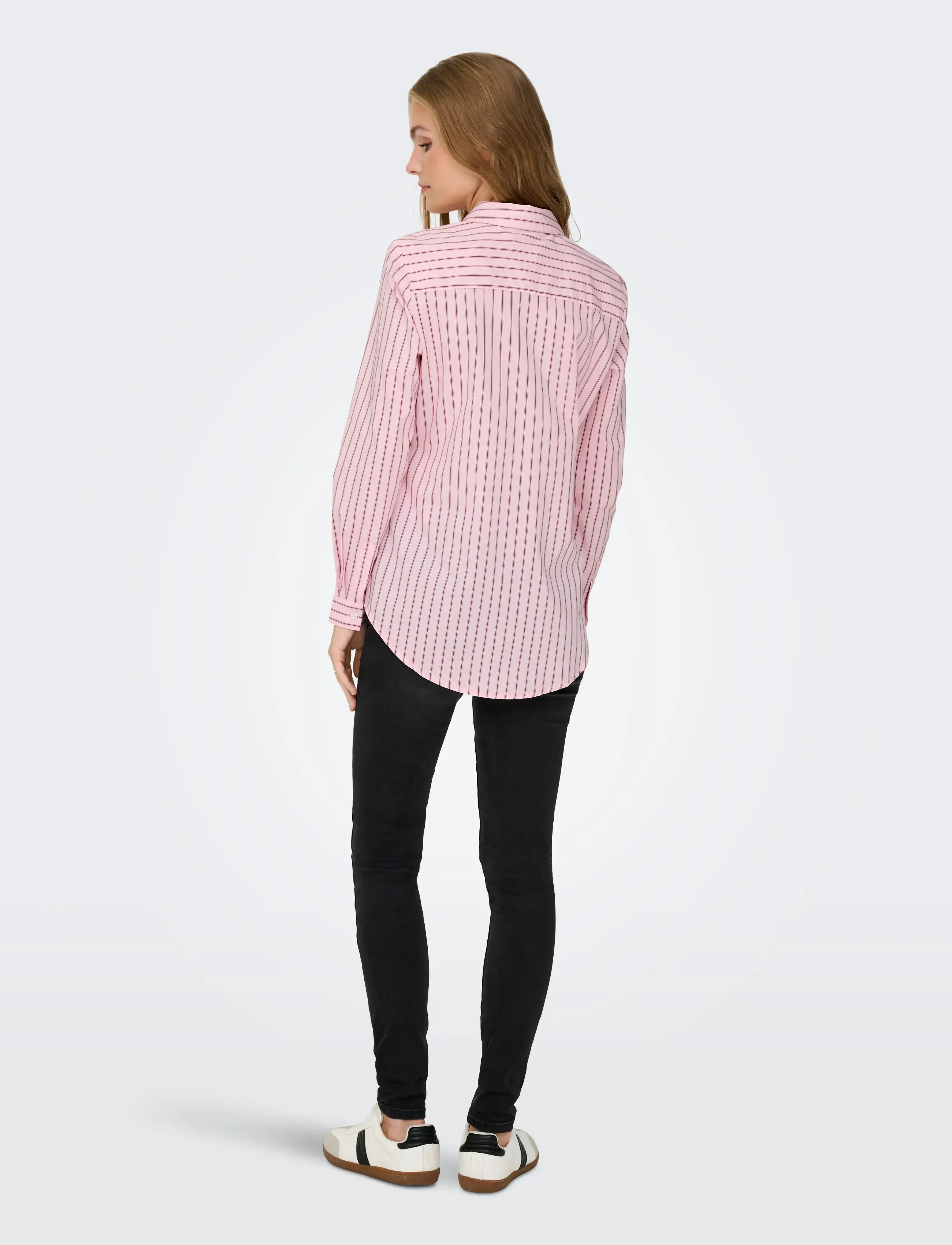 JDY - JDYMIO L/S SHIRT WVN NOOS - langærmede skjorter - chalk pink - 3