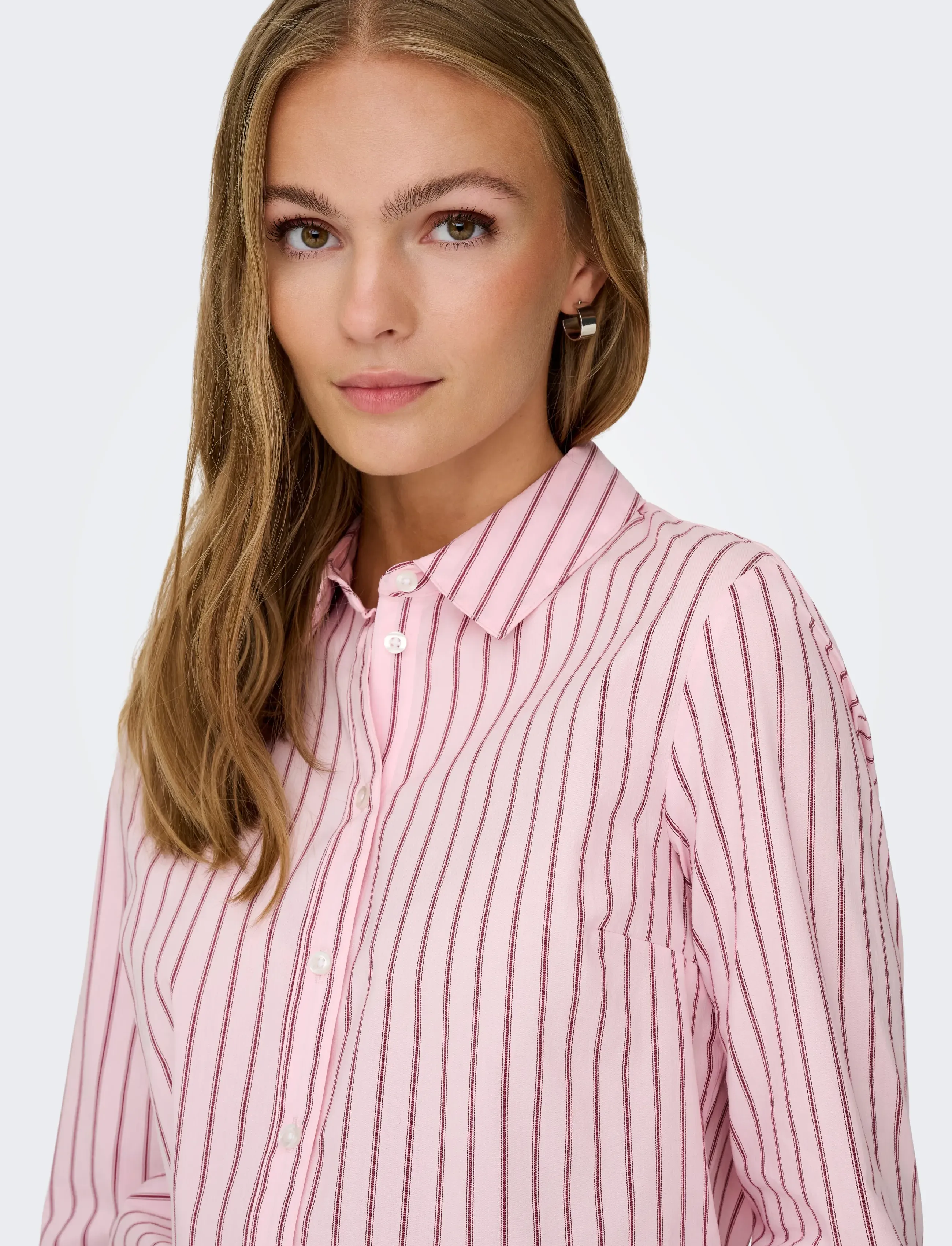 JDY - JDYMIO L/S SHIRT WVN NOOS - langærmede skjorter - chalk pink - 5