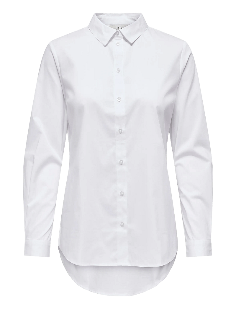JDY - JDYMIO L/S SHIRT WVN NOOS - langärmlige hemden - white - 1