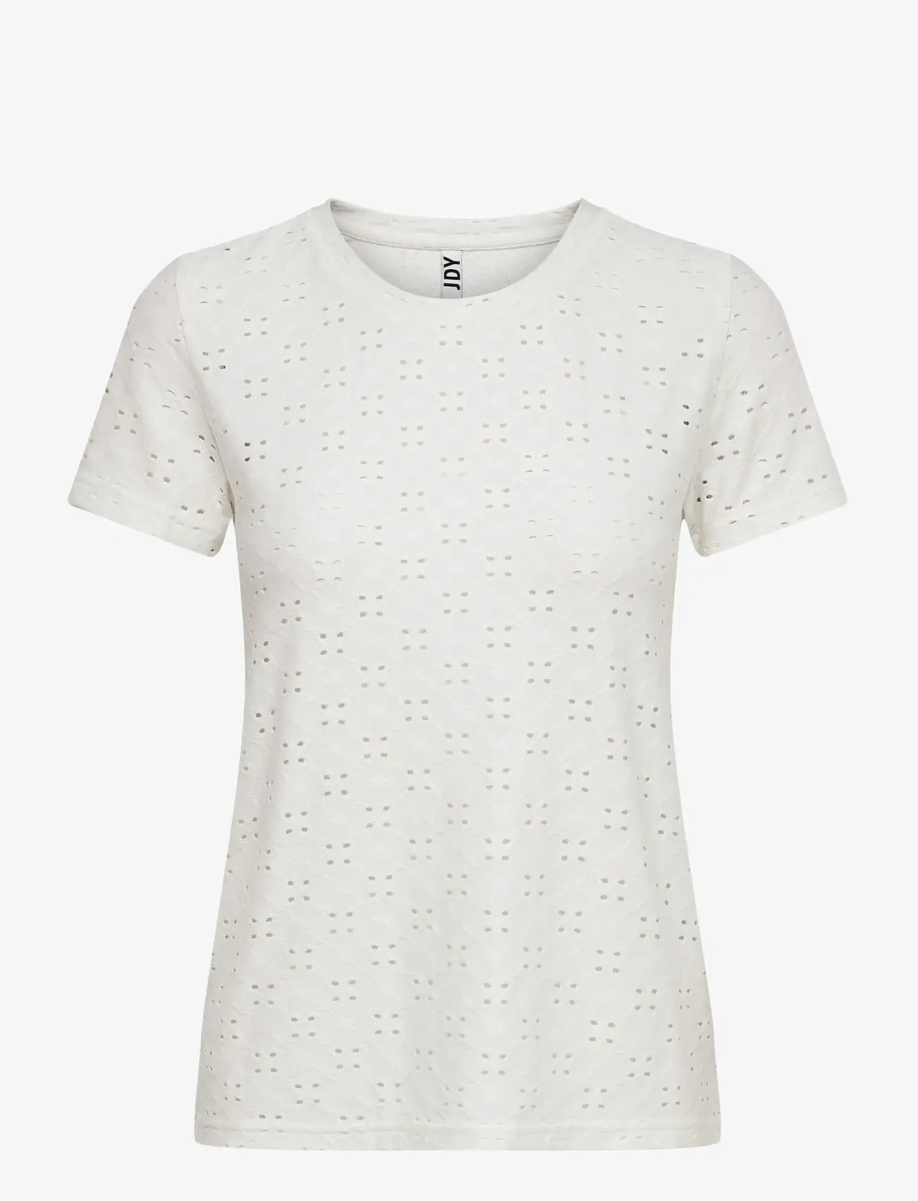 JDY - JDYCATHINKA S/S TAG TOP JRS NOOS - t-shirts - cloud dancer - 1