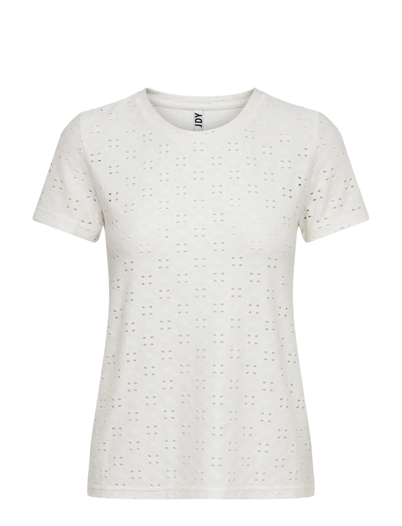 JDY JDYCATHINKA S/S TAG TOP JRS NOOS - Riided - CLOUD DANCER / white