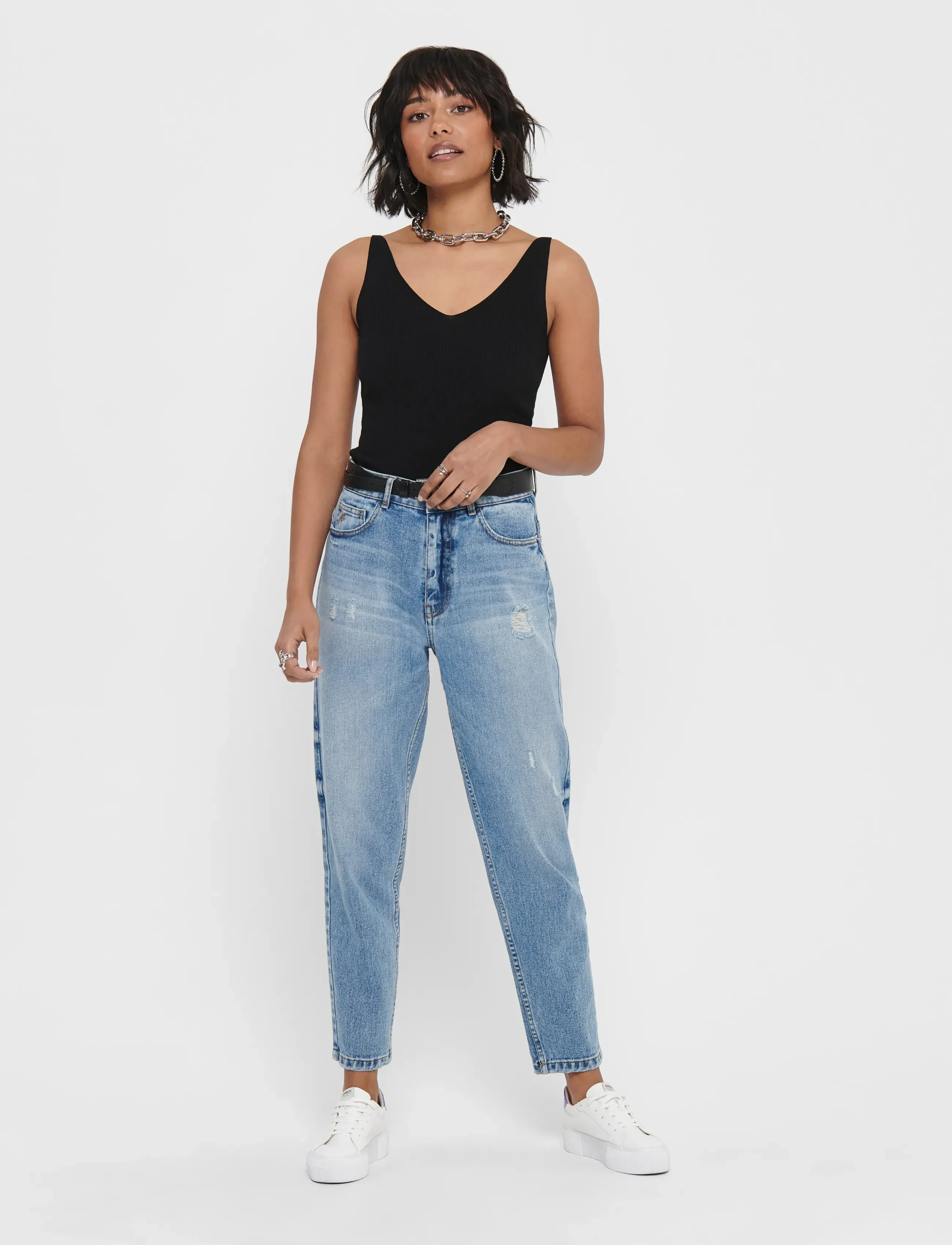 JDY - JDYNANNA S/L TOP KNT NOOS - lowest prices - black - 4