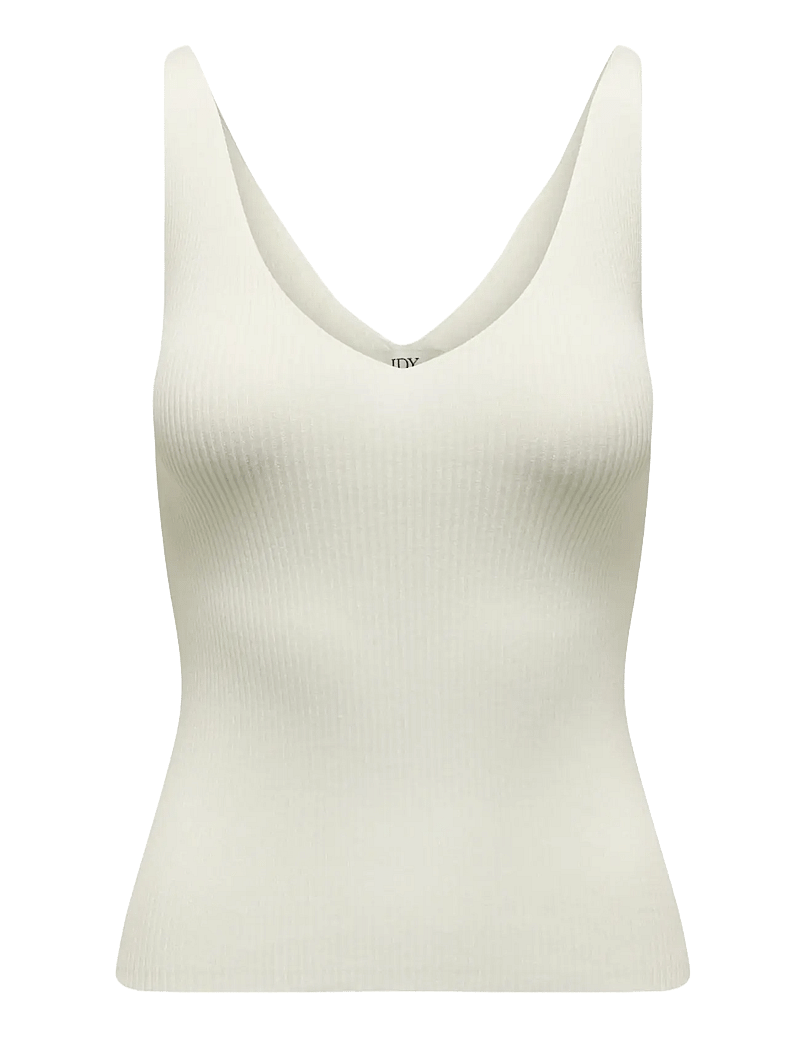 JDY - JDYNANNA S/L TOP KNT NOOS - Ärmellose tops - cloud dancer - 1