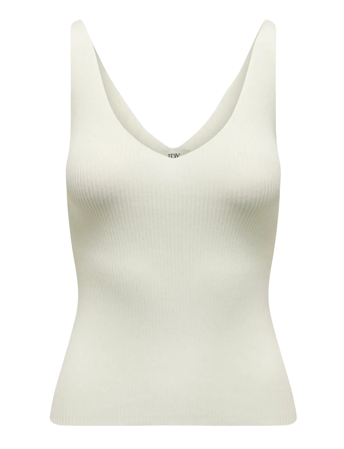 JDY - JDYNANNA S/L TOP KNT NOOS - topid ja varrukateta alussärgid - cloud dancer - 1