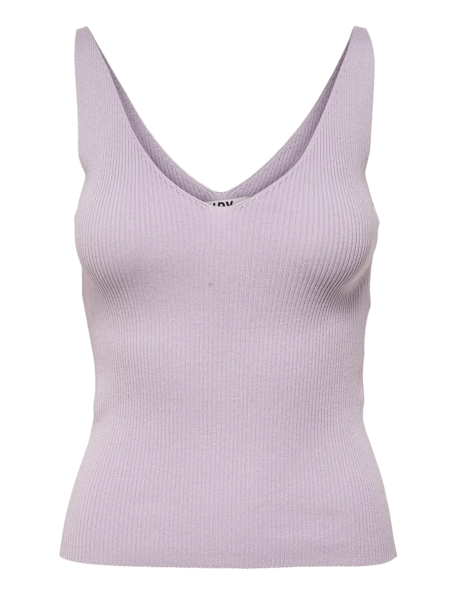 JDY - JDYNANNA S/L TOP KNT NOOS - topid ja varrukateta alussärgid - pastel lilac - 1