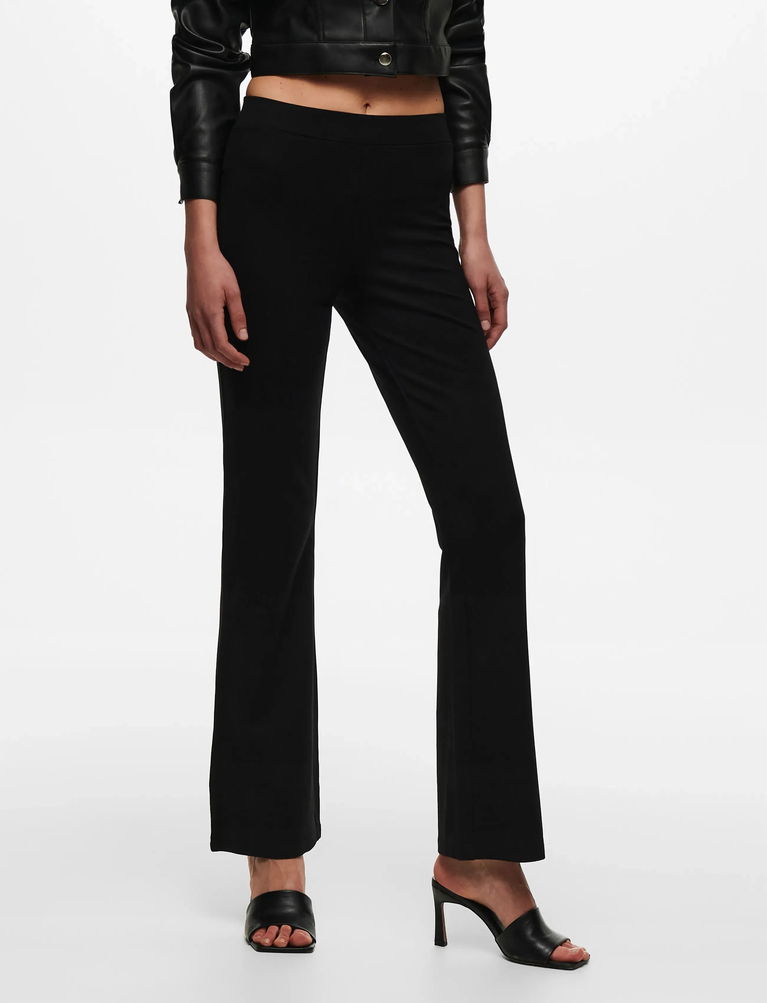 JDY JDYPRETTY FLARE PANT JRS NOOS - JDY - BLACK / black