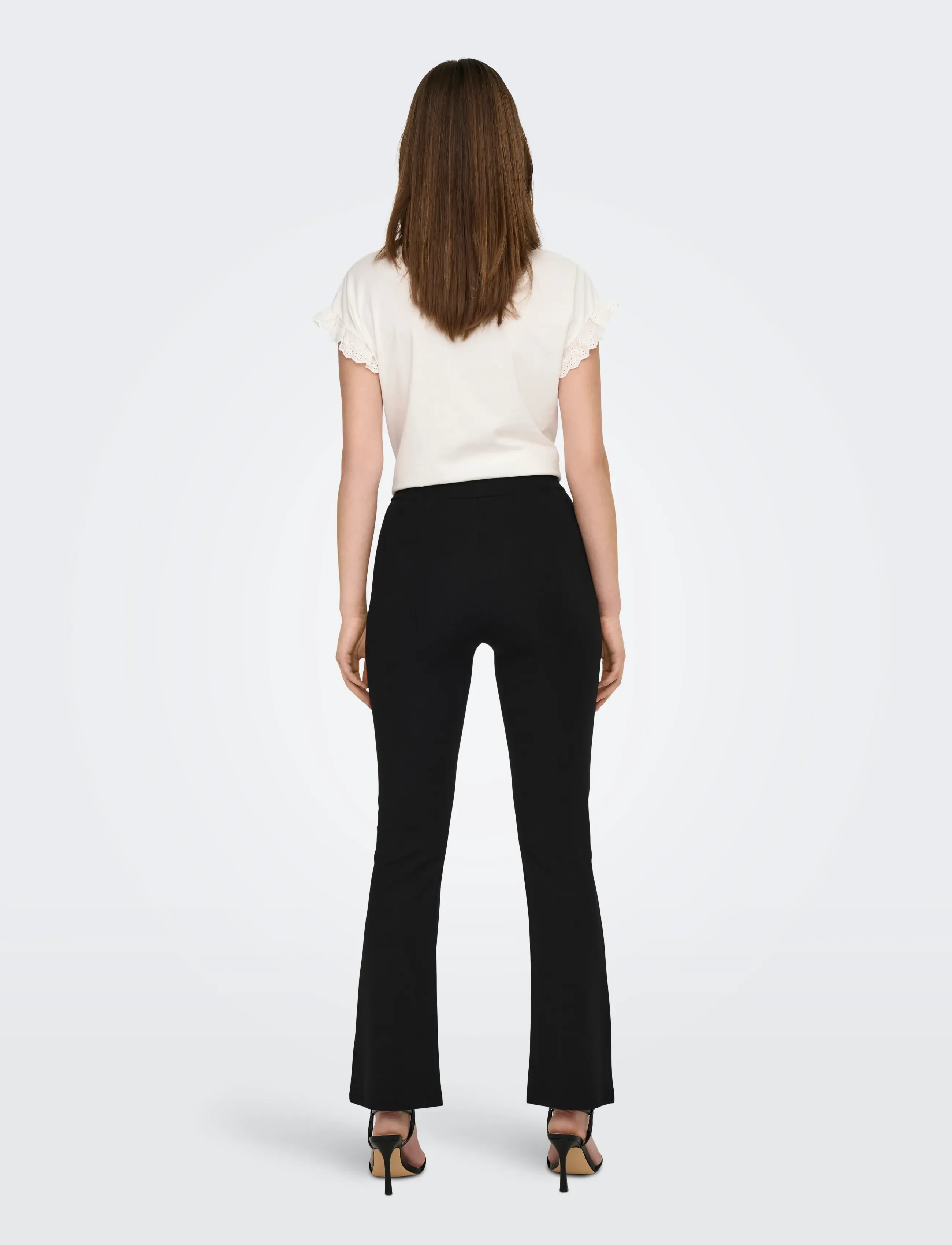 JDY - JDYPRETTY FLARE PANT JRS NOOS - black - 3
