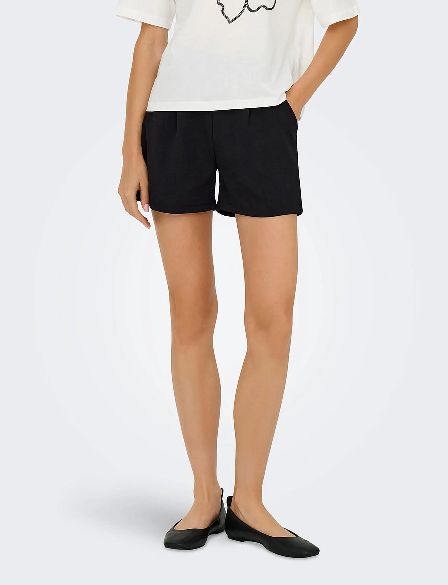 JDY - JDYGEGGO LIFE SHORTS JRS NOOS - freizeitshorts - black - 0