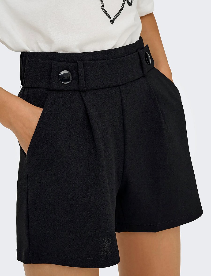 JDY - JDYGEGGO LIFE SHORTS JRS NOOS - freizeitshorts - black - 5