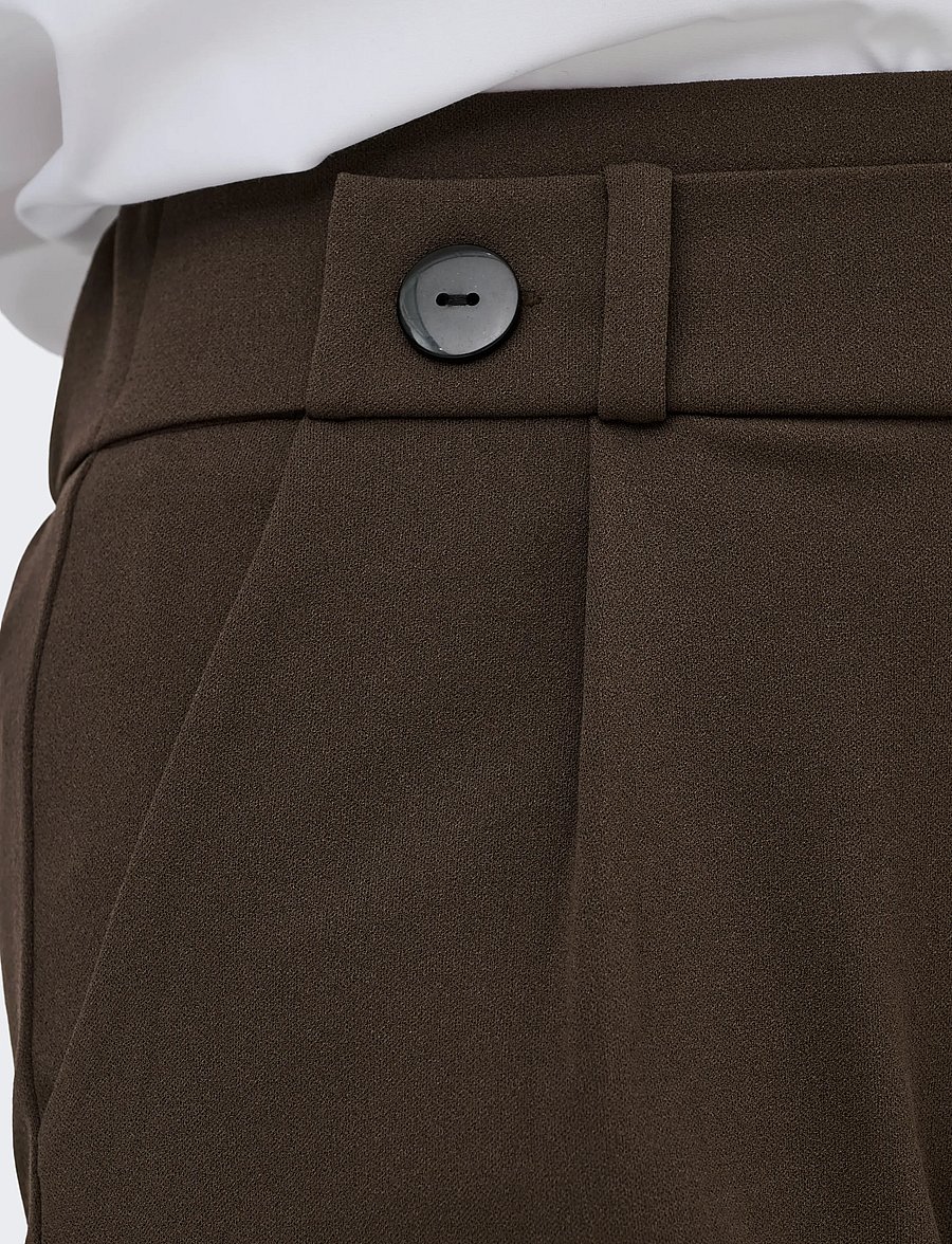 JDY - JDYGEGGO LIFE SHORTS JRS NOOS - freizeitshorts - chocolate brown - 5
