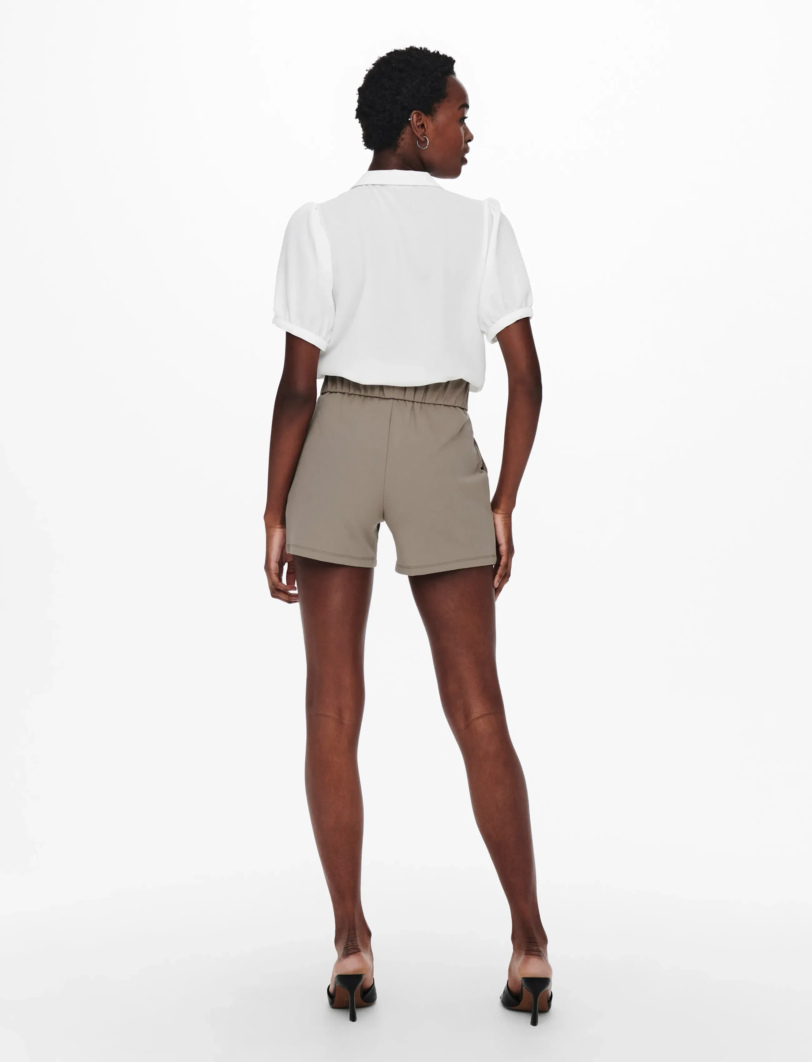 JDY - JDYGEGGO LIFE  SHORTS JRS NOOS - shorts casual - driftwood - 3