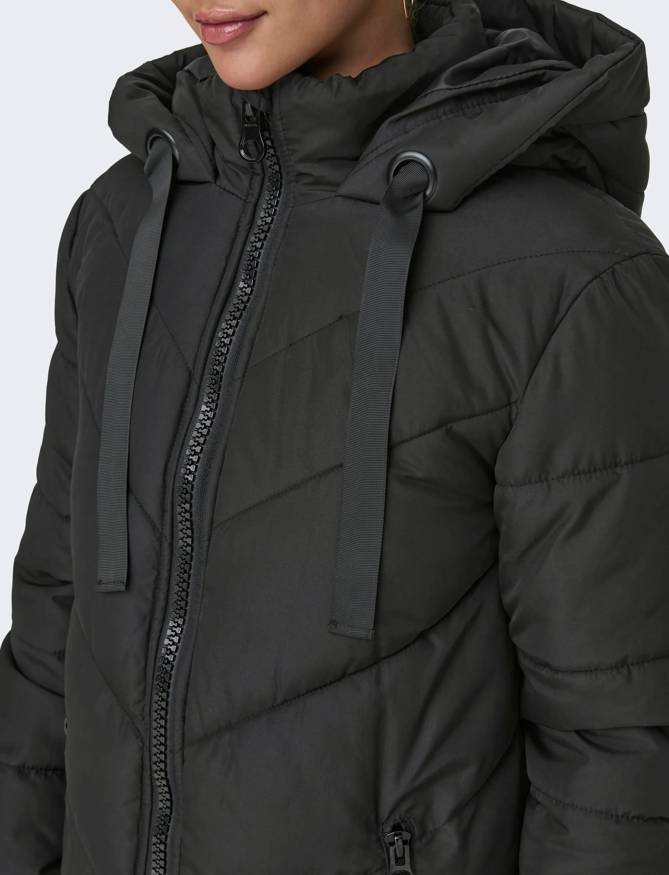 JDY Jdyskylar Life Hood Jacket Otw Noos dunjackor dam – bild 5