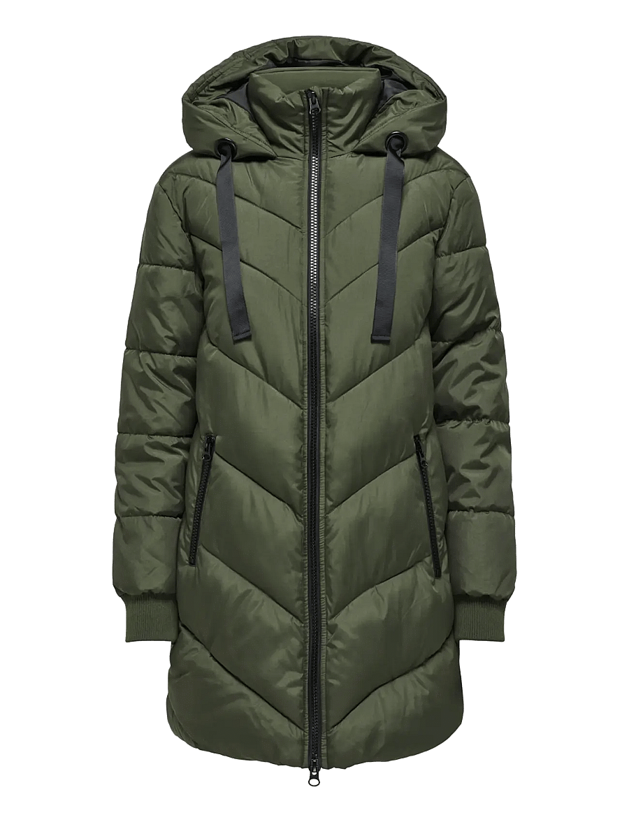 JDY - JDYSKYLAR LIFE HOOD JACKET OTW NOOS - winterjacken - forest night - 1