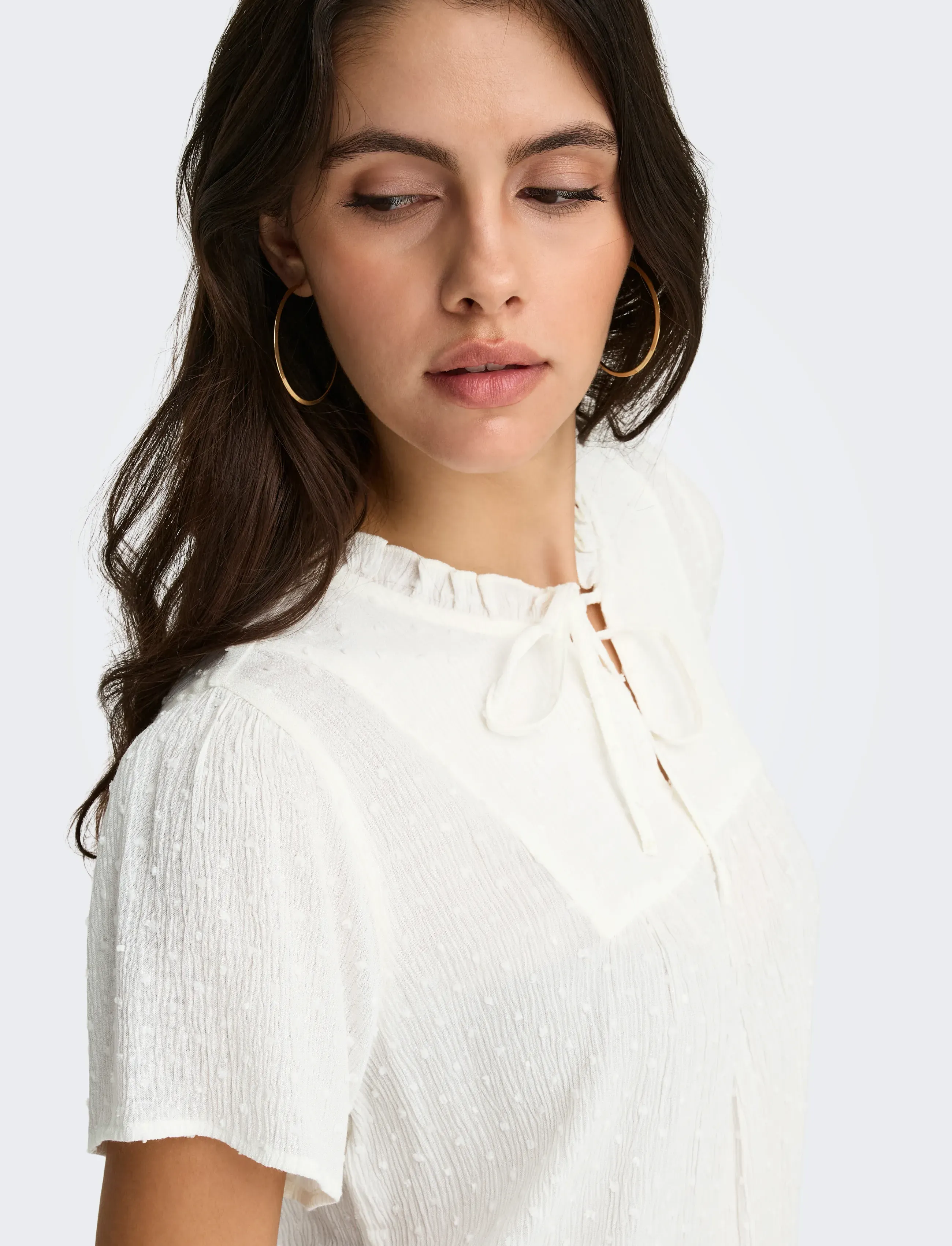 JDY Jdylima Life S/S Top Wvn Noos blusar dam – bild 5