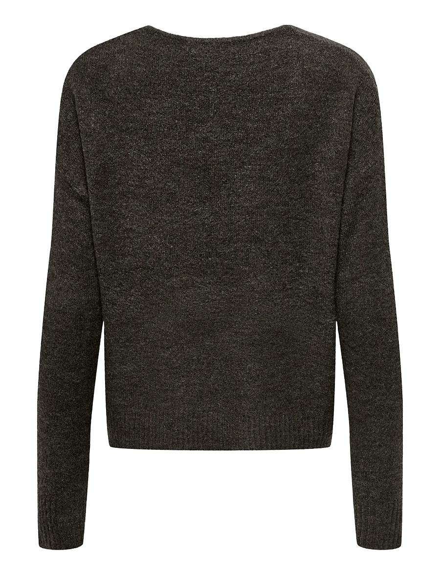 JDY - JDYELANORA L/S V-NECK PULLO. KNT NOOS - pullover - bracken - 2