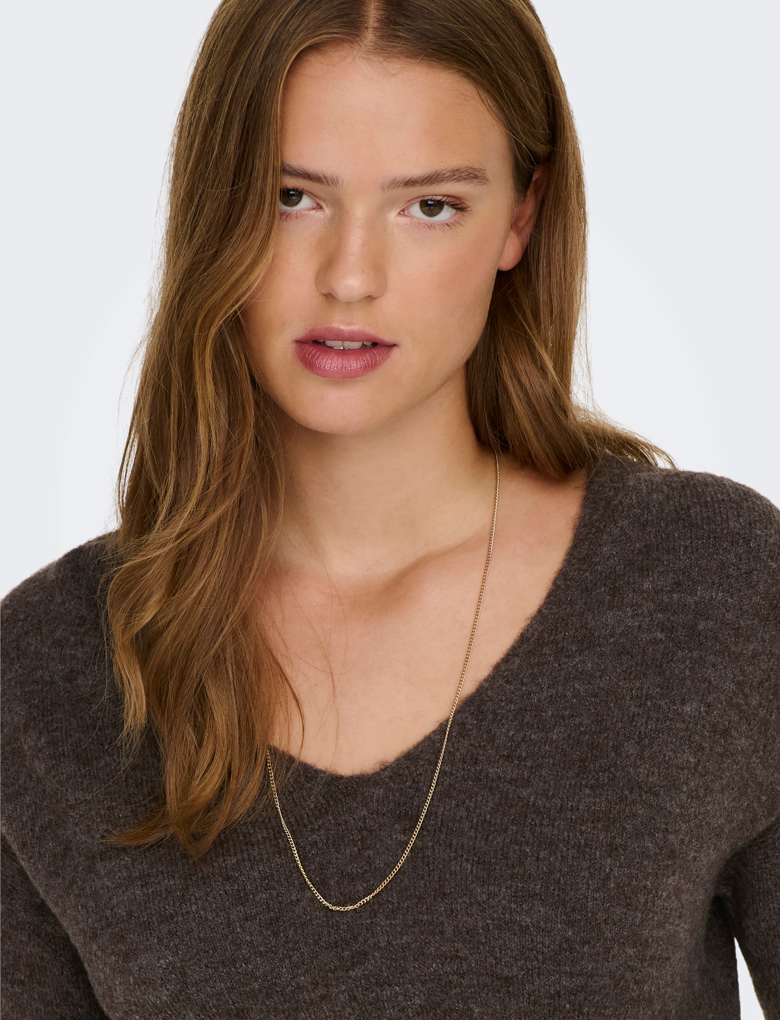 JDY Jdyelanora L/S V-Neck Pullo. Knt Noos stickade tröjor dam – bild 6