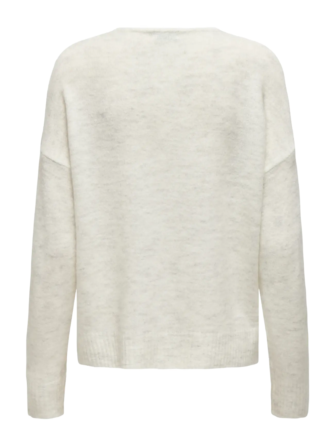 JDY - JDYELANORA L/S V-NECK PULLO. KNT NOOS - striktrøjer - cloud dancer - 2