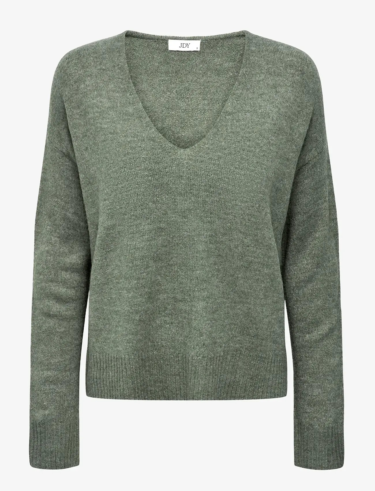 JDY - JDYELANORA L/S V-NECK PULLO. KNT NOOS - jumpers - kalamata - 1