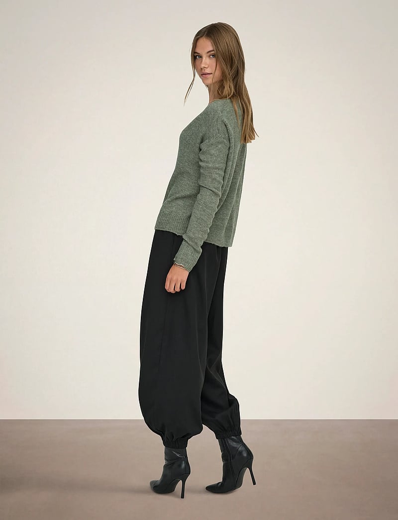 JDY - JDYELANORA L/S V-NECK PULLO. KNT NOOS - strikkegensere - kalamata - 3