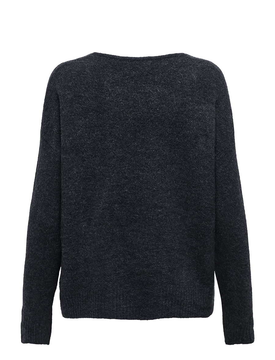 JDY - JDYELANORA L/S V-NECK PULLO. KNT NOOS - pullover - night sky - 2