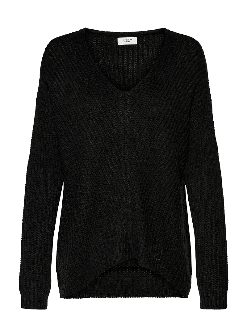 JDY - JDYNEW MEGAN L/S PULLOVER KNT NOOS - pullover - black - 1