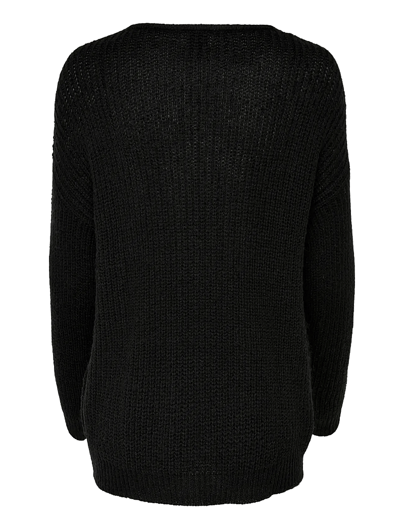 JDY - JDYNEW MEGAN L/S PULLOVER KNT NOOS - pullover - black - 2