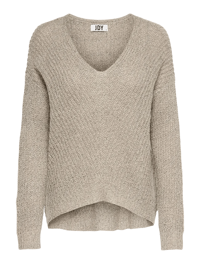JDY - JDYNEW MEGAN L/S PULLOVER KNT NOOS - pullover - cement - 1