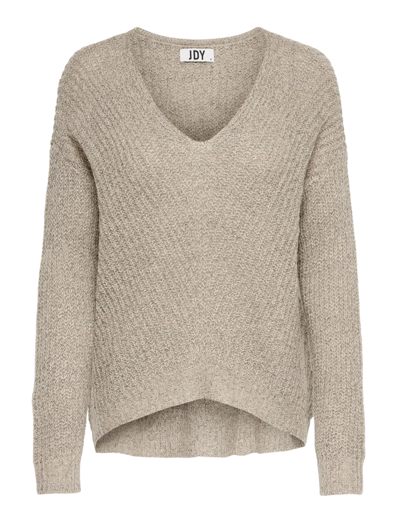 JDY JDYNEW MEGAN L/S PULLOVER KNT NOOS - Riided - CEMENT / beige