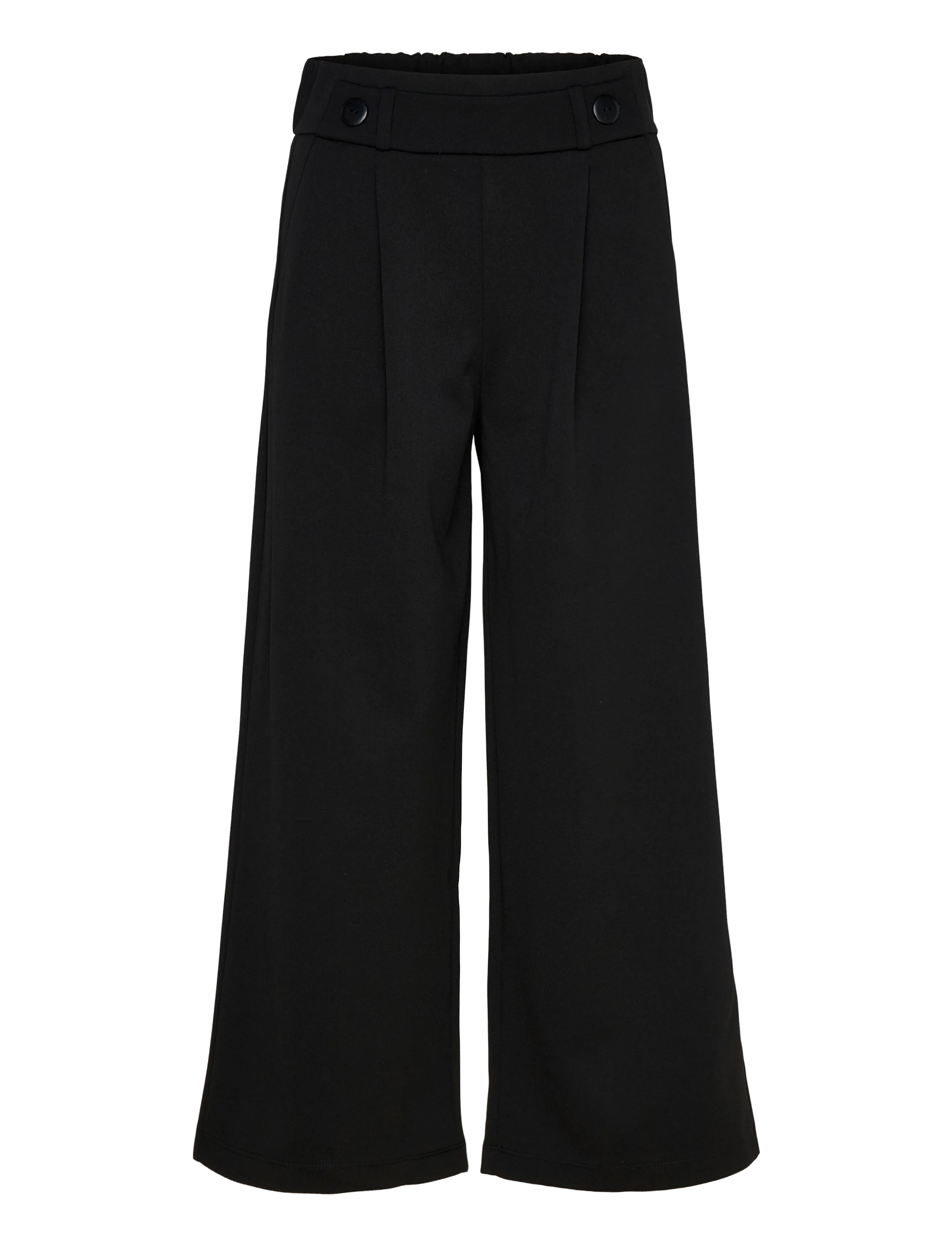 JDY JDYGEGGO LIFE NEW ANCLE PANTS JRS NOOS - Bukser - BLACK / black