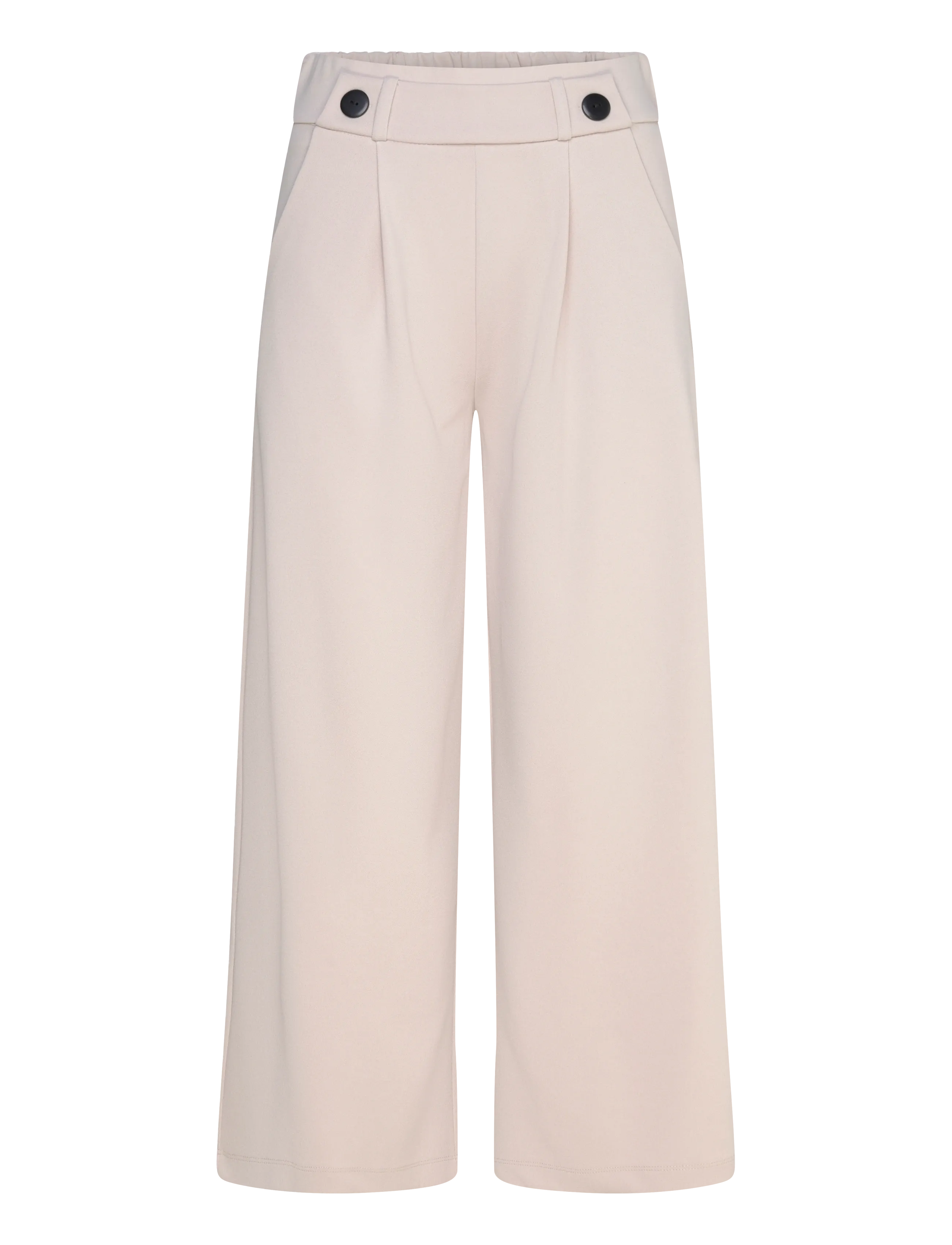 JDY JDYGEGGO LIFE NEW ANCLE PANTS JRS NOOS - Püksid - CHATEAU GRAY / cream