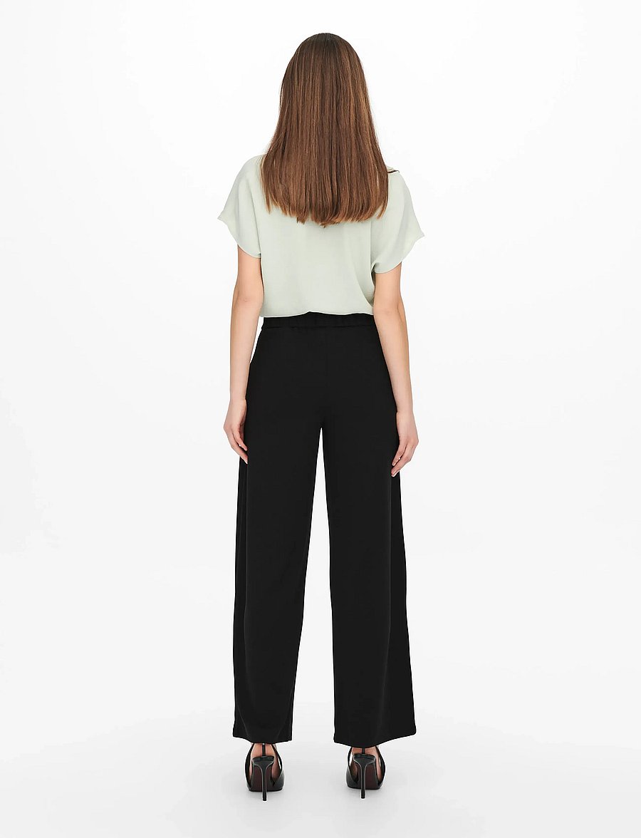 JDY - JDYGEGGO LIFE NEW LONG PANT JRS NOOS - pidulikud püksid - black - 3