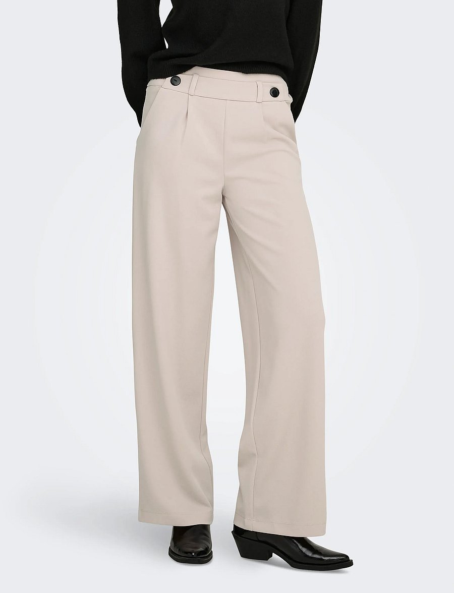JDY - JDYGEGGO LIFE NEW LONG PANT JRS NOOS - anzugshosen - chateau gray - 0