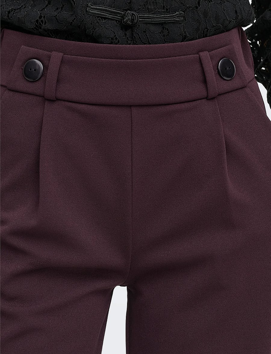 JDY - JDYGEGGO LIFE NEW LONG PANT JRS NOOS - habitbukser - chocolate plum - 5