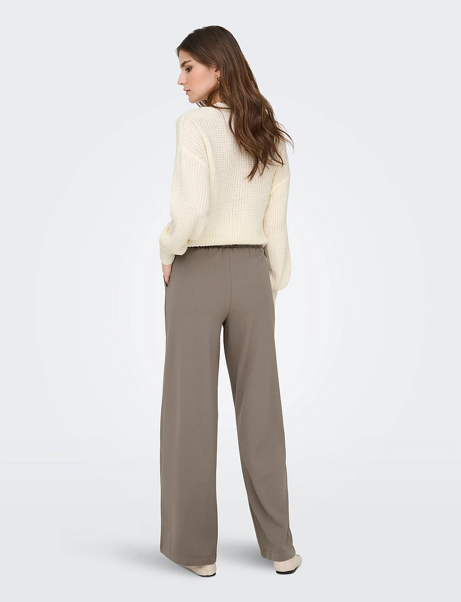 JDY - JDYGEGGO LIFE NEW LONG PANT JRS NOOS - anzugshosen - driftwood - 3