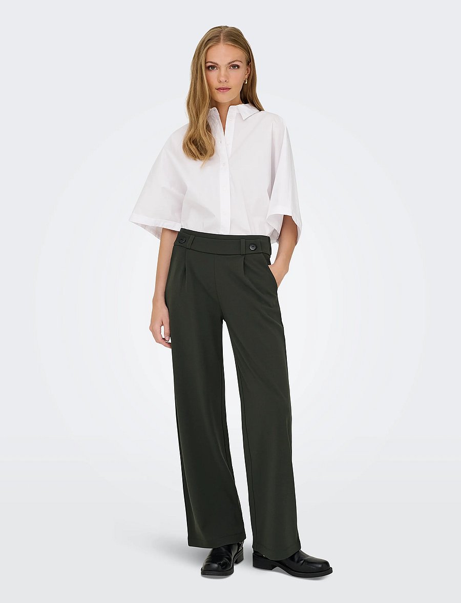 JDY - JDYGEGGO LIFE NEW LONG PANT JRS NOOS - habitbukser - peat - 4