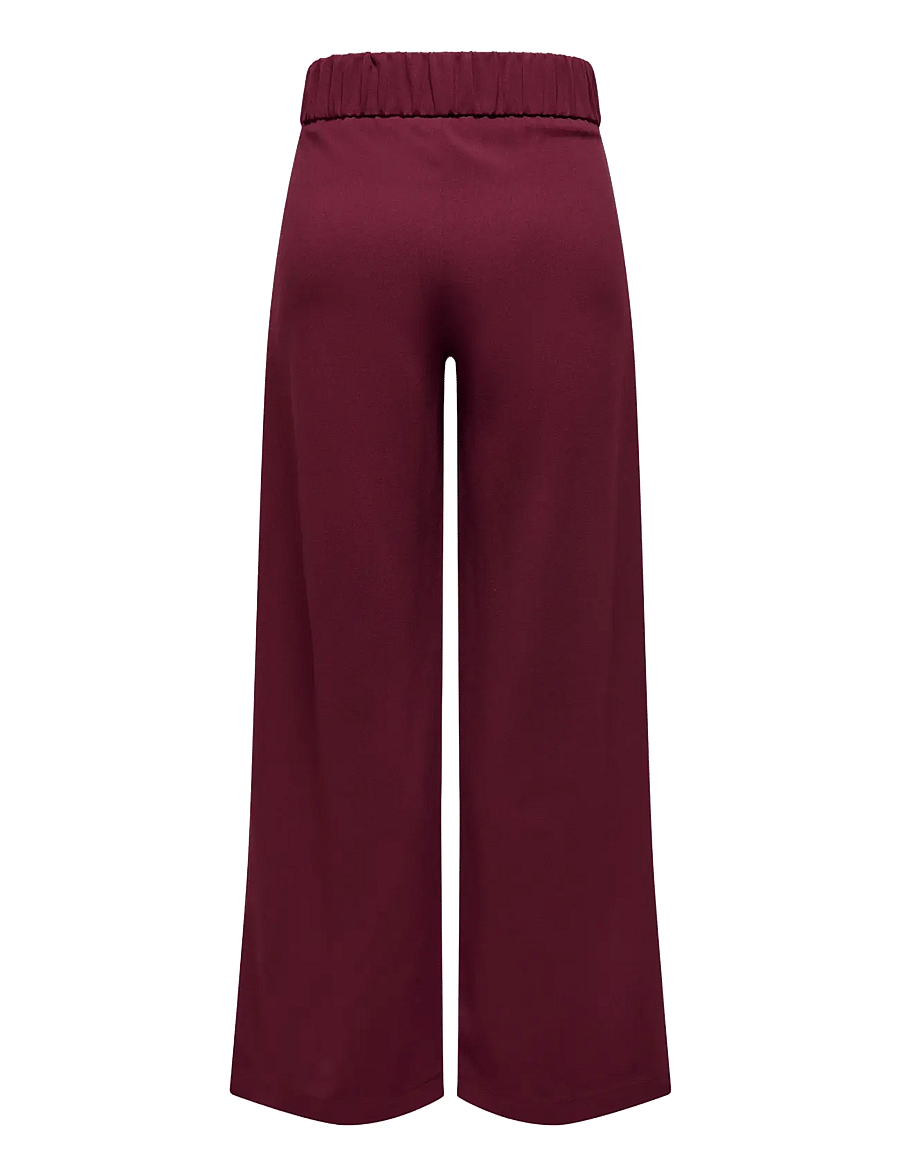 JDY - JDYGEGGO LIFE NEW LONG PANT JRS NOOS - anzugshosen - windsor wine - 2