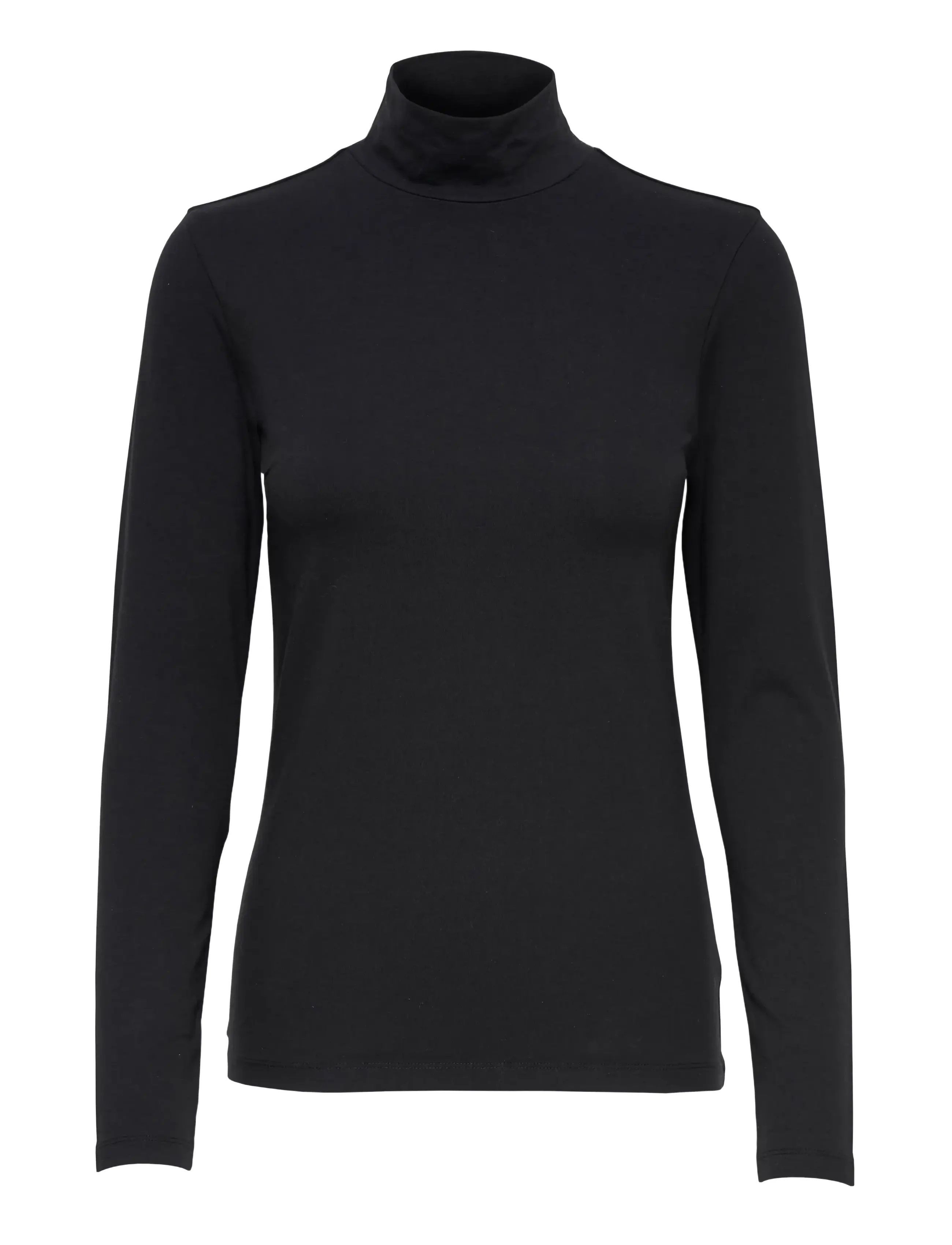 JDY JDYAVA NEW TURTLENECK TOP JRS NOOS - Transitional Layering - BLACK / black