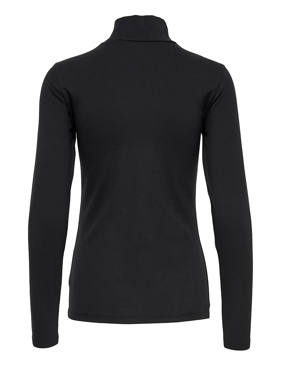 JDY - JDYAVA NEW TURTLENECK TOP JRS NOOS - langærmede toppe - black - 2