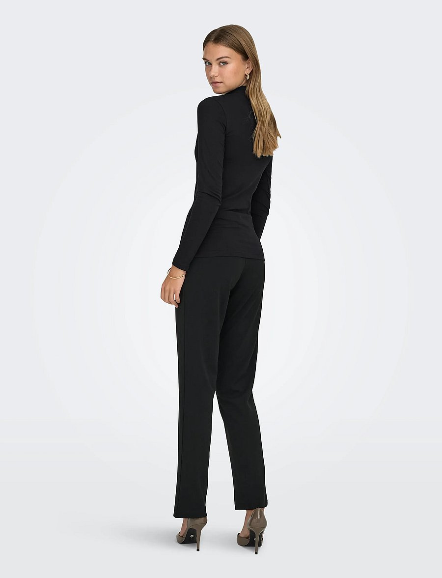 JDY - JDYAVA NEW TURTLENECK TOP JRS NOOS - langærmede toppe - black - 3