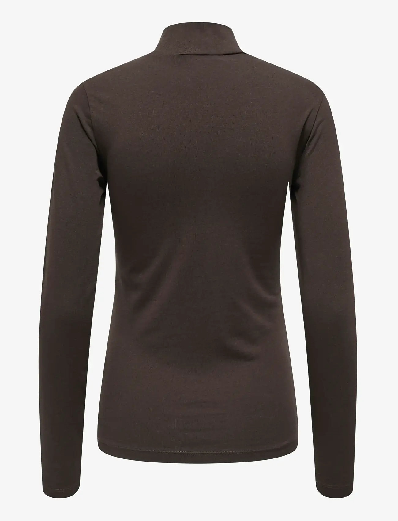 JDY - JDYAVA NEW TURTLENECK TOP JRS NOOS - topy z długimi rękawami - chocolate torte - 2