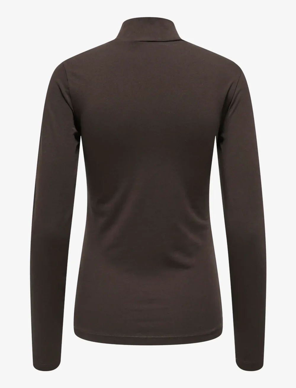 JDY - JDYAVA NEW TURTLENECK TOP JRS NOOS - long-sleeved tops - chocolate torte - 1