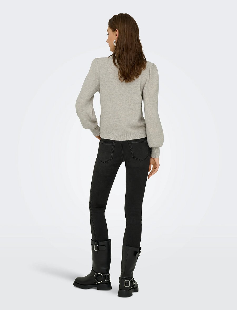 JDY - JDYRUE LIFE L/S PULLOVER KNT NOOS - chateau gray - 3