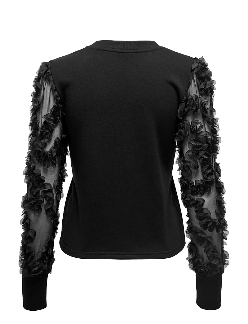 JDY - JDYFAIRVIEW LIFE L/S SWEAT JRS NOOS - besondere anlässe - black - 2