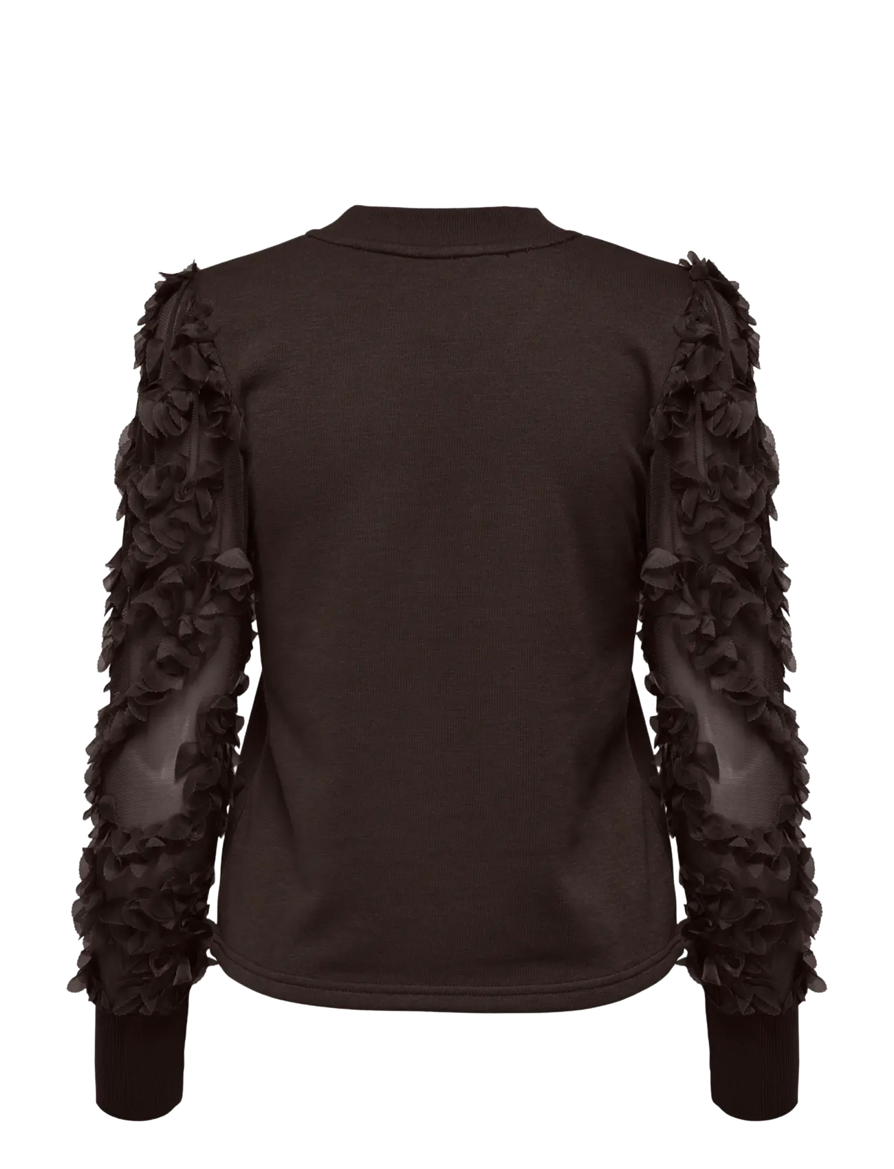JDY - JDYFAIRVIEW LIFE  L/S SWEAT JRS NOOS - hverdags stil - coffee bean - 2