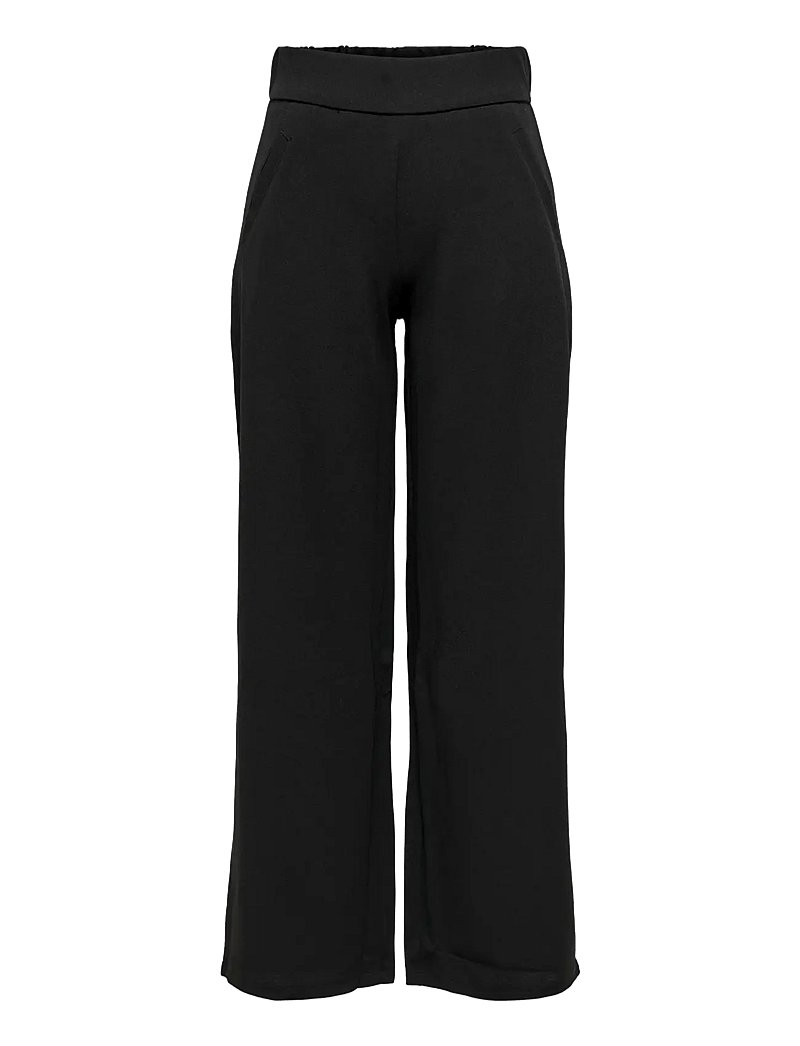 JDY - JDYLOUISVILLE CATIA LIFE WD PNT JRS NOOS - hosen mit weitem bein - black - 1